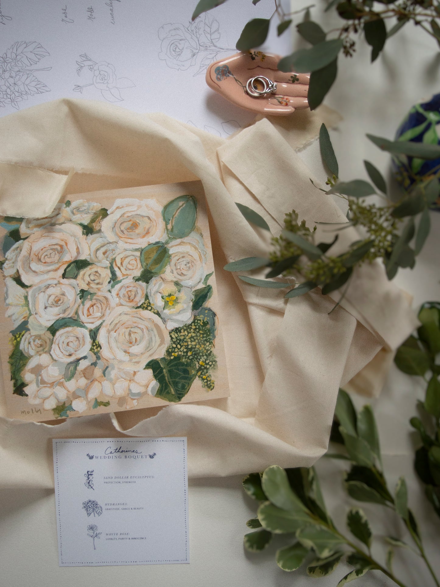 Wedding Bouquet Commission