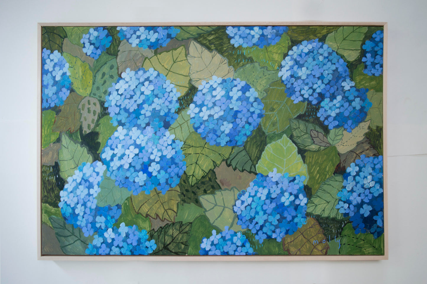 Powder Blue Hydrangea