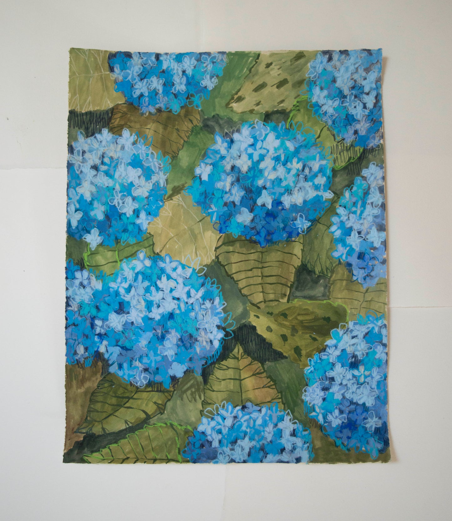 Hydrangea on Paper No.2
